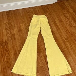 NWOT Fashion Nova spandex flare pants 0 wide leg